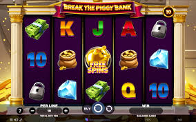 Présentation de la machine à sous Break the Piggy Bank